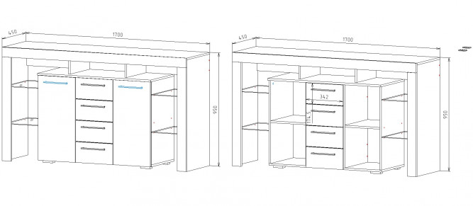 Комод Соник