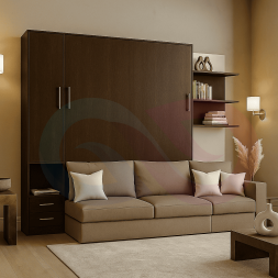 Шкаф-кровать с диваном Миа