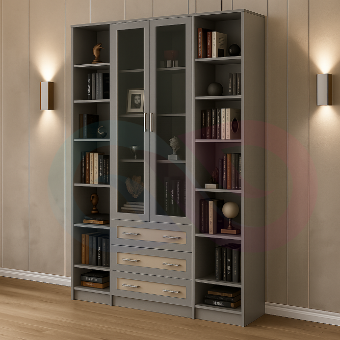 Стеллаж книжный Лиана-10