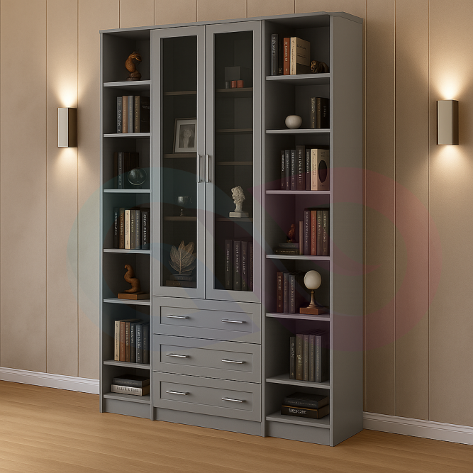 Стеллаж книжный Лиана-10