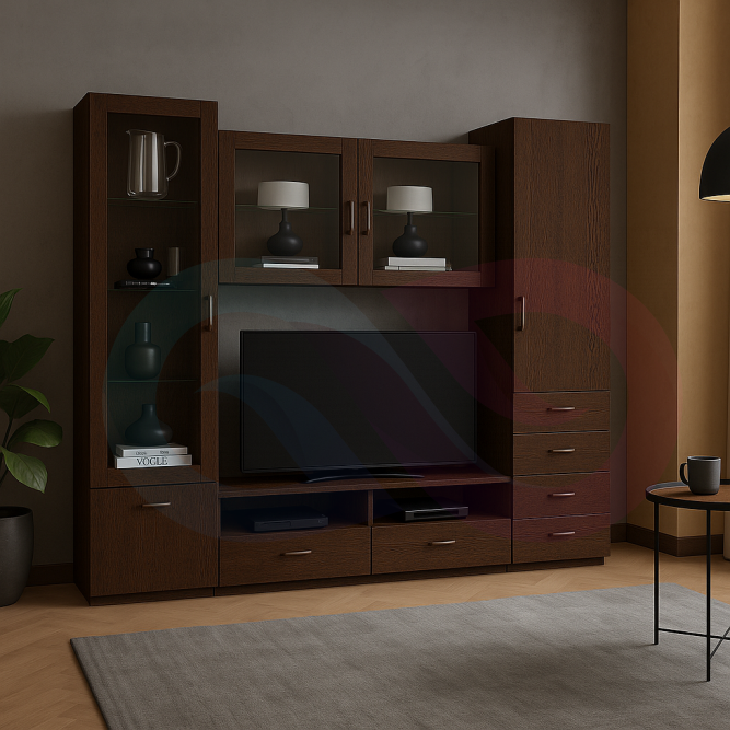 Стенка в гостиную Борни