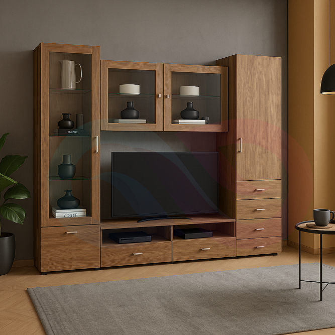 Стенка в гостиную Борни