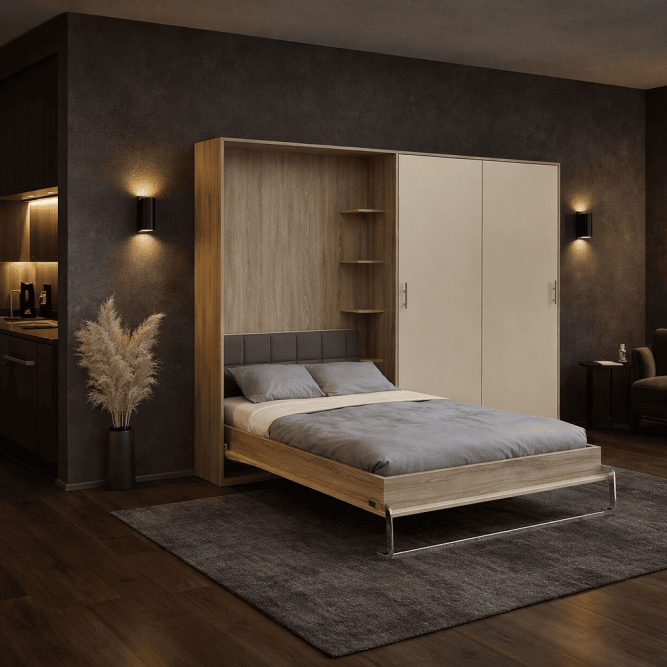 Шкаф-кровать трансформер Индиго