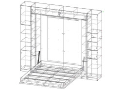 Шкаф-кровать трансформер Витта