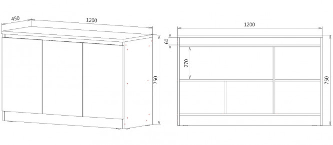 Комод Верона-2
