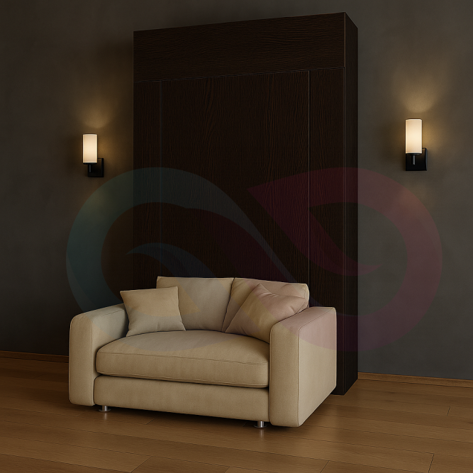 Шкаф-кровать трансформер с креслом Прайм