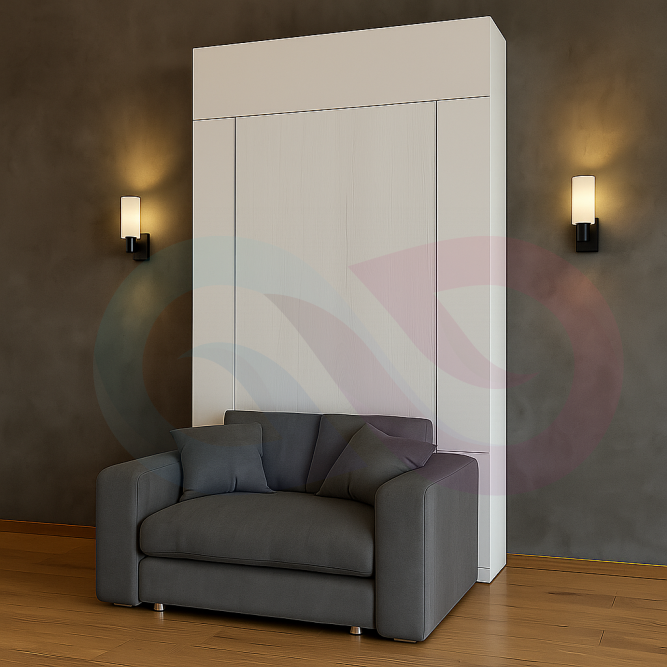 Шкаф-кровать трансформер с креслом Прайм