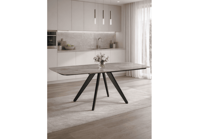 Раздвижной керамический стол Силви