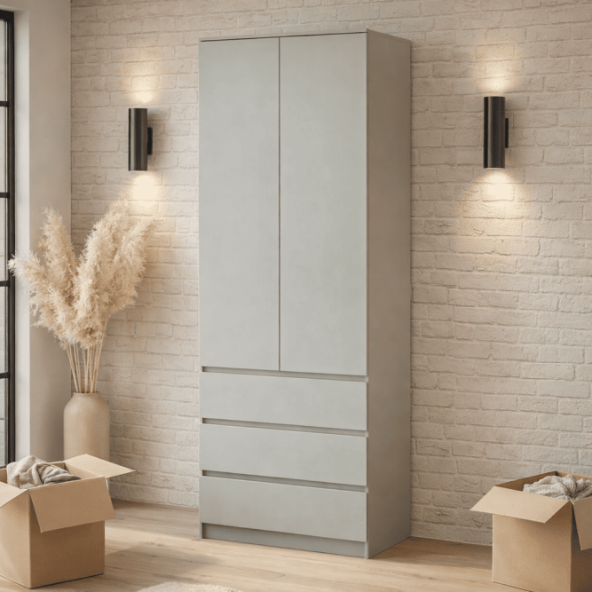 Шкаф распашной Мальм