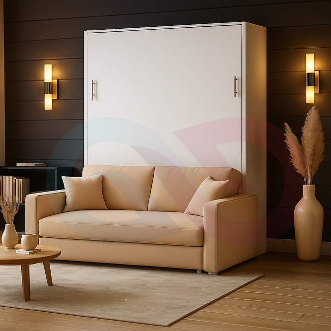 Шкаф-кровать трансформер с диваном Флай