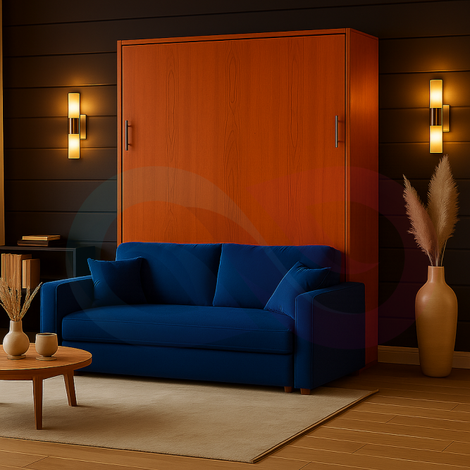 Шкаф-кровать трансформер с диваном Флай