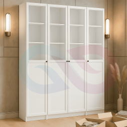 Шкаф в стиле ИКЕА Билли-20