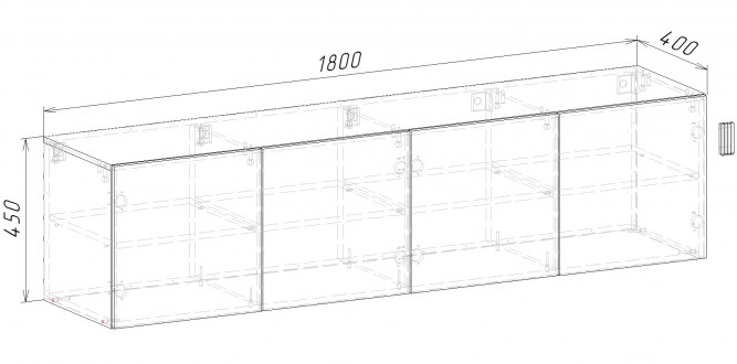 Тумба под тв Шато