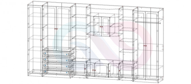 Стенка в гостиную Эсперанса