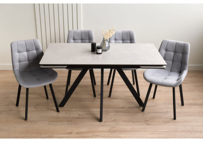 Раздвижной керамический стол Вилли