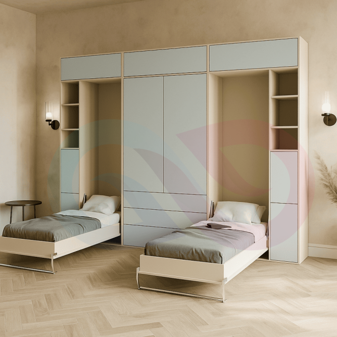 Шкаф-кровать трансформер Дабл