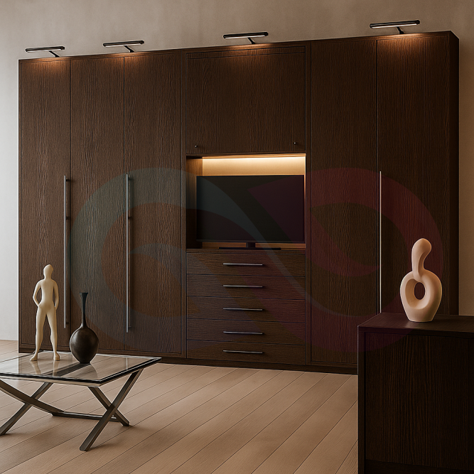 Стенка в гостиную Нова