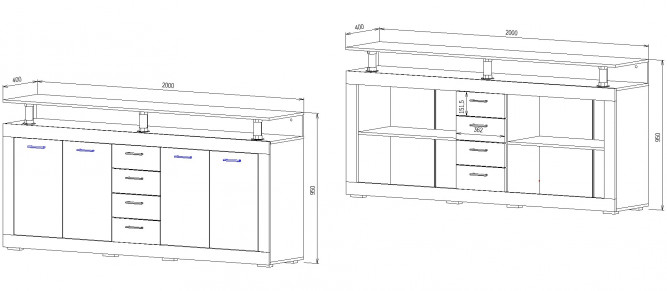 Комод Агнетта