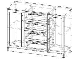 Комод Скарлет