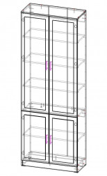 Шкаф книжный Алекс