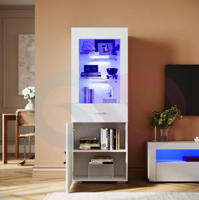 Пенал-витрина Омни