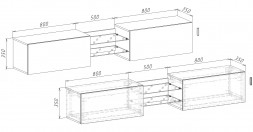 Тумба под тв Алаида